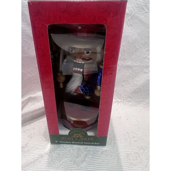 Kurt Adler Santa's World Nutcracker Toy Maker Toymaker In Box 7” Christmas - Picture 2 of 9